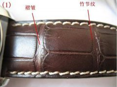 鳄鱼皮表带